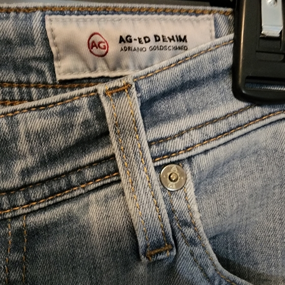 Ag Adriano Goldschmeid The Matchbox Slim Straight Denim Jeans - Picture 10 of 10